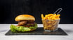 Falafel Burger Menu